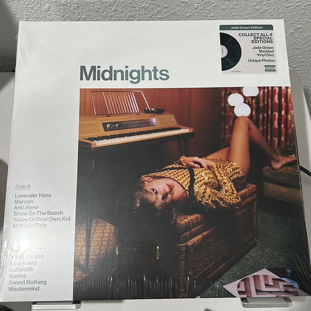 Taylor Swift Midnights Jade Green Vinyl Limited Edition